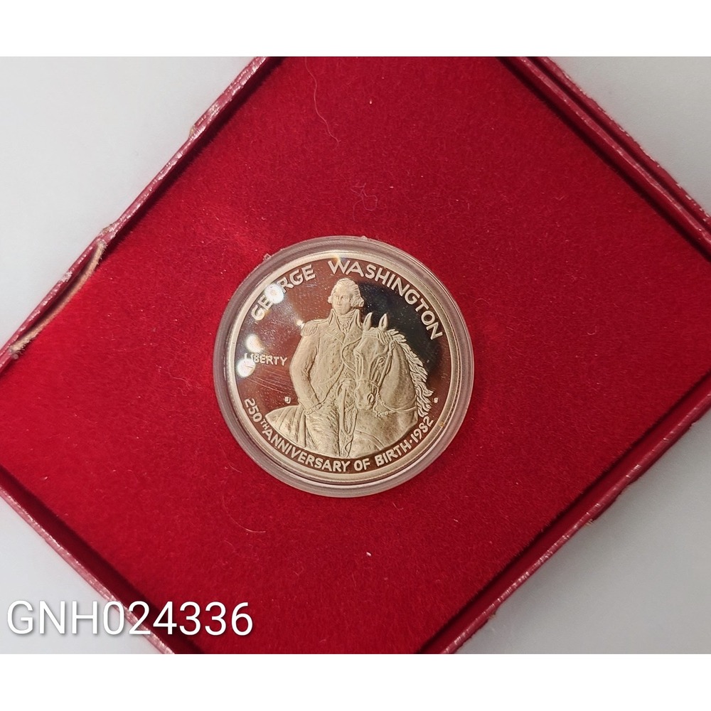 US Mint 1982-S George Washington 250th Anniversary Silver Half Dollar Proof
